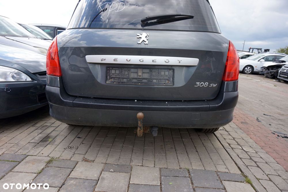 ZDERZAK TYLNY 308 I T7 SW KOMBI KTPD  SZARY PEUGEOT 2007-2011 - 1