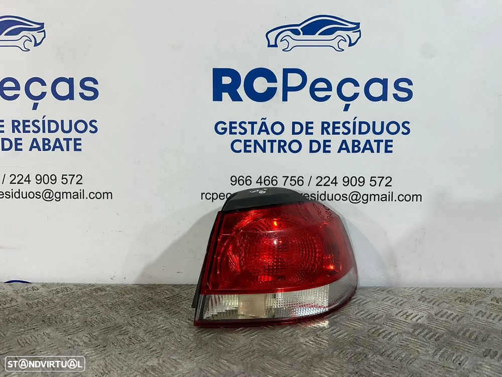 .Conjunto Farolins Tras Traseiro Esquerdo Direito Original Volkswagen VW Golf 6 Mk6 5k0945096E 5k0945095E 2008 - 2013 - 9