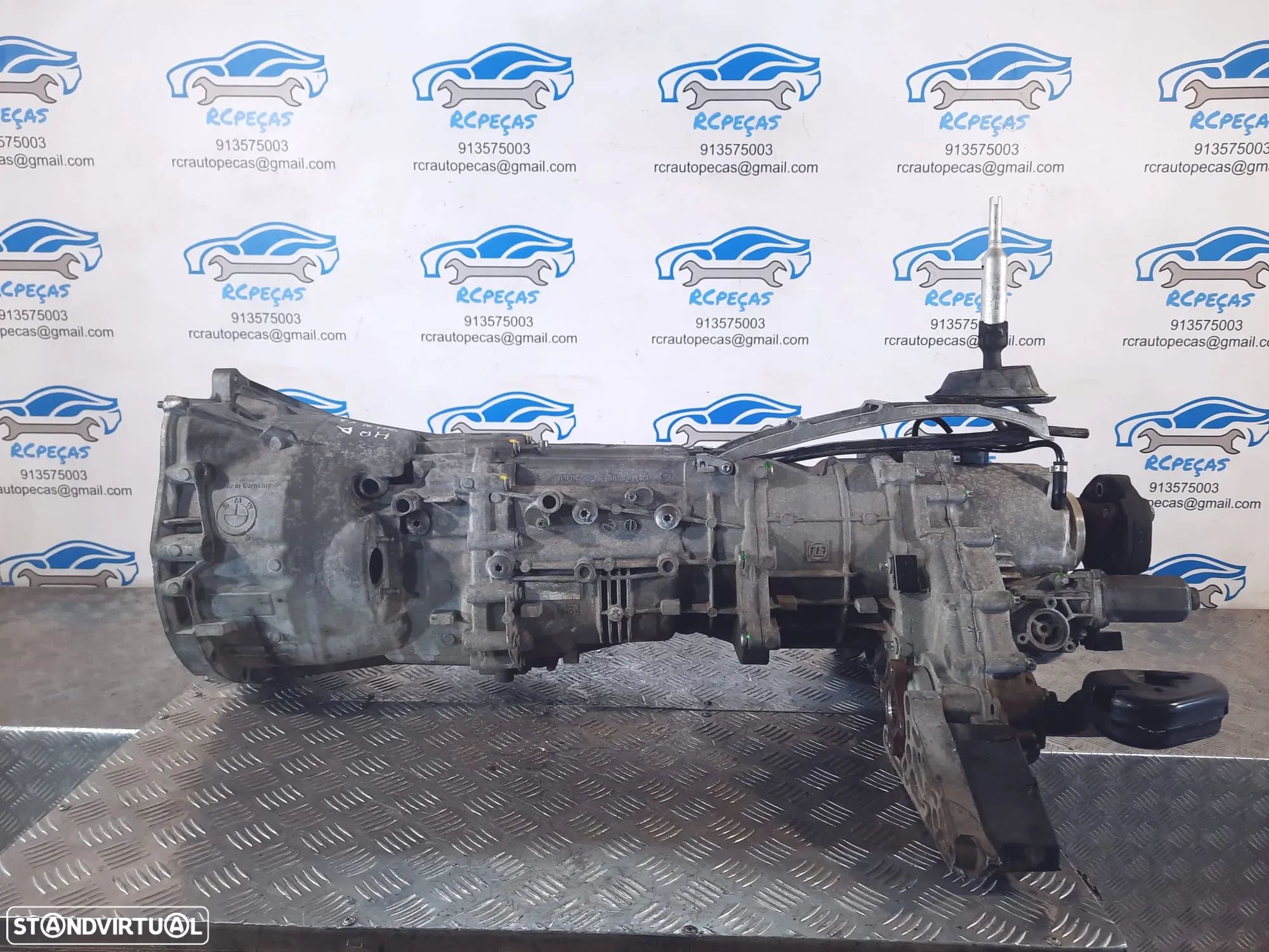 CAIXA VELOCIDADES MANUAL BMW X3 E83 2.0D 16V 150CV M47D20 204D4 HRA GS6X37DZ-THRJ GS6X37DZ THRJ X3 LCI - 1