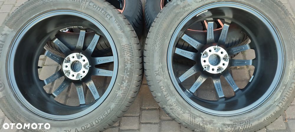 Koła Zimowe Felgi Aluminiowe Mercedes GLE W167 Continental 275/50/20 2022r 4x7,5mm Idealne !! Starogard Gdański Wysylka - 14