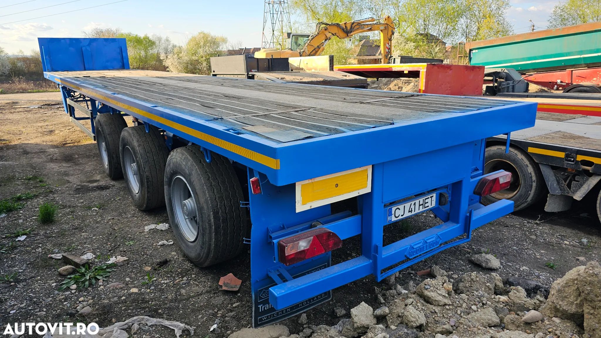 Nooteboom Trailer Platformă 3 axe - 1