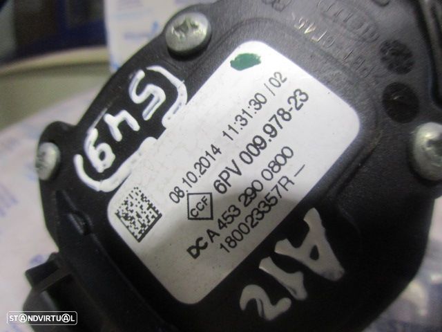 Pedal 6PV00997823 RENAULT TWINGO 3 FASE 1 2015 1.0I 71CV 5P AZUL - 3