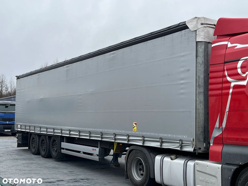 Schmitz Cargobull SCB / 2021 / FIRANKA/ OS PODNOSZONA / CERTYFIKAT XL / ZADBANA - 1