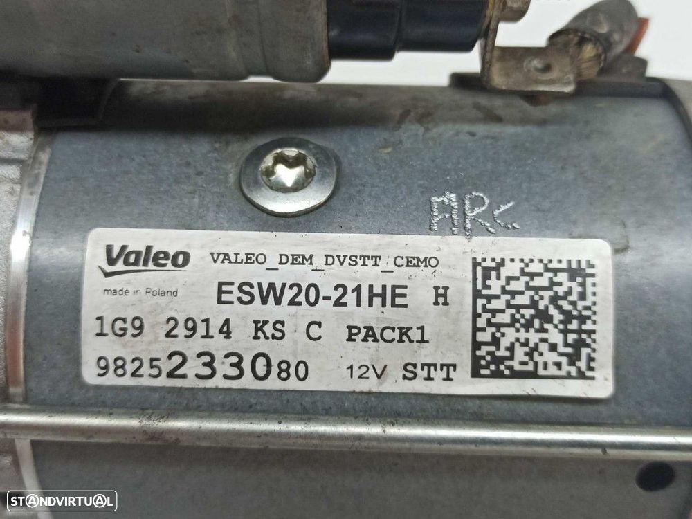 MOTOR DE ARRANQUE CITROEN C3 FEEL - 2