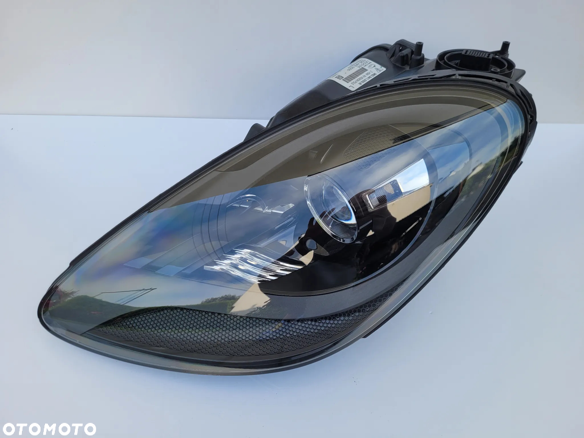Porsche Boxter 982 Caymann GTS lift lampa przód xenon led czarna - 2