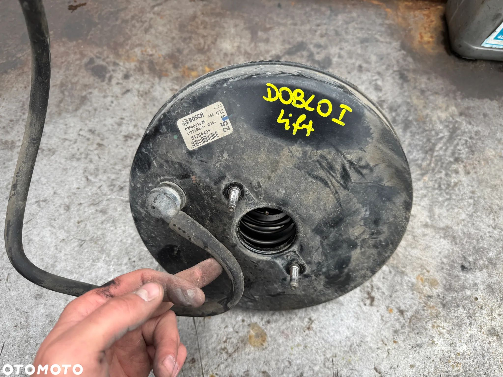 Serwo hamulcowe Fiat Doblo I lift 0204051525 - 1