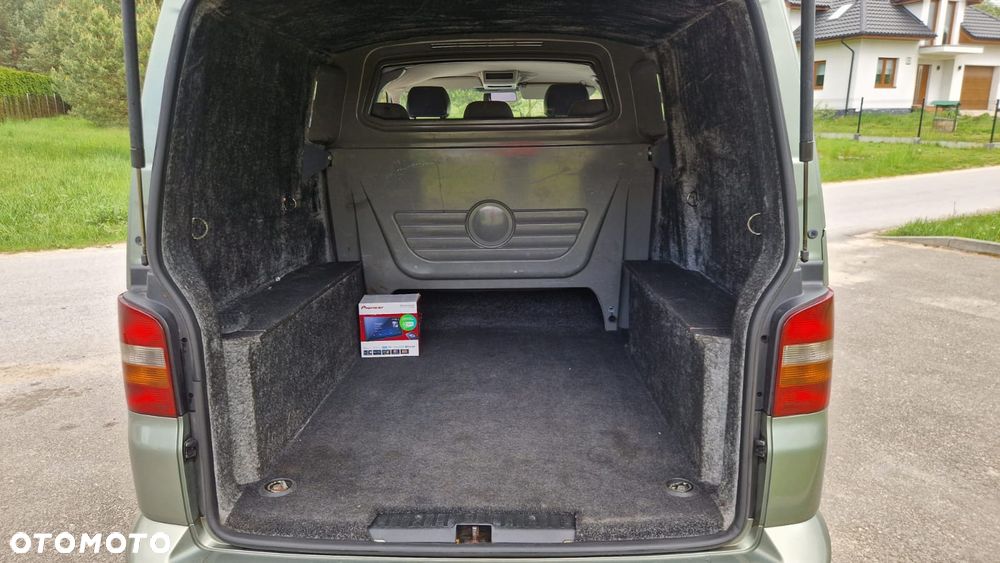 Volkswagen TRANSPORTER T5 Klima Elektryka Tempomat Navi Kamera Dubel Kabina 6os Brygadówka - 18