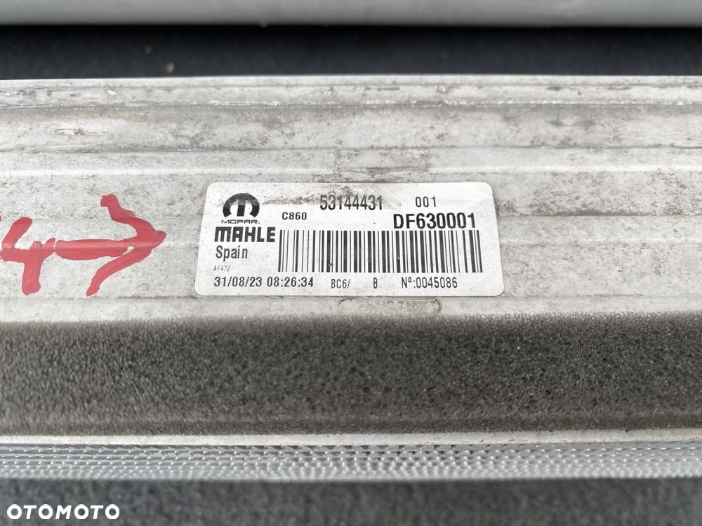 FIAT DUCATO 2.3 3.0 E5 E6 12- INTERCOLER CHŁODNICA POWIETRZA TURBOSPRĘŻARKI - 6