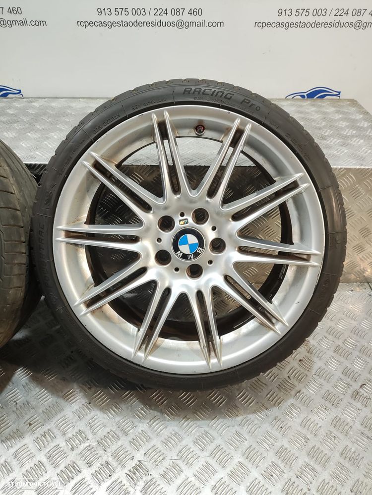 Conjunto 2 Jantes BMW 19 8J ET37 5x120 Style 225M Serie 3 E90 E91 E92 E93 - 4