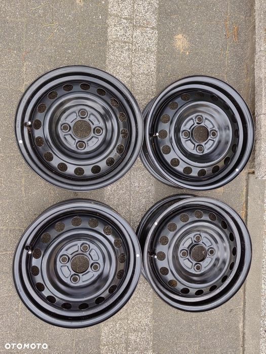 Felgi stal 14" MITSUBISHI Space Star+ czujniki TPMS 4,5*14 ET46 Komple - 2
