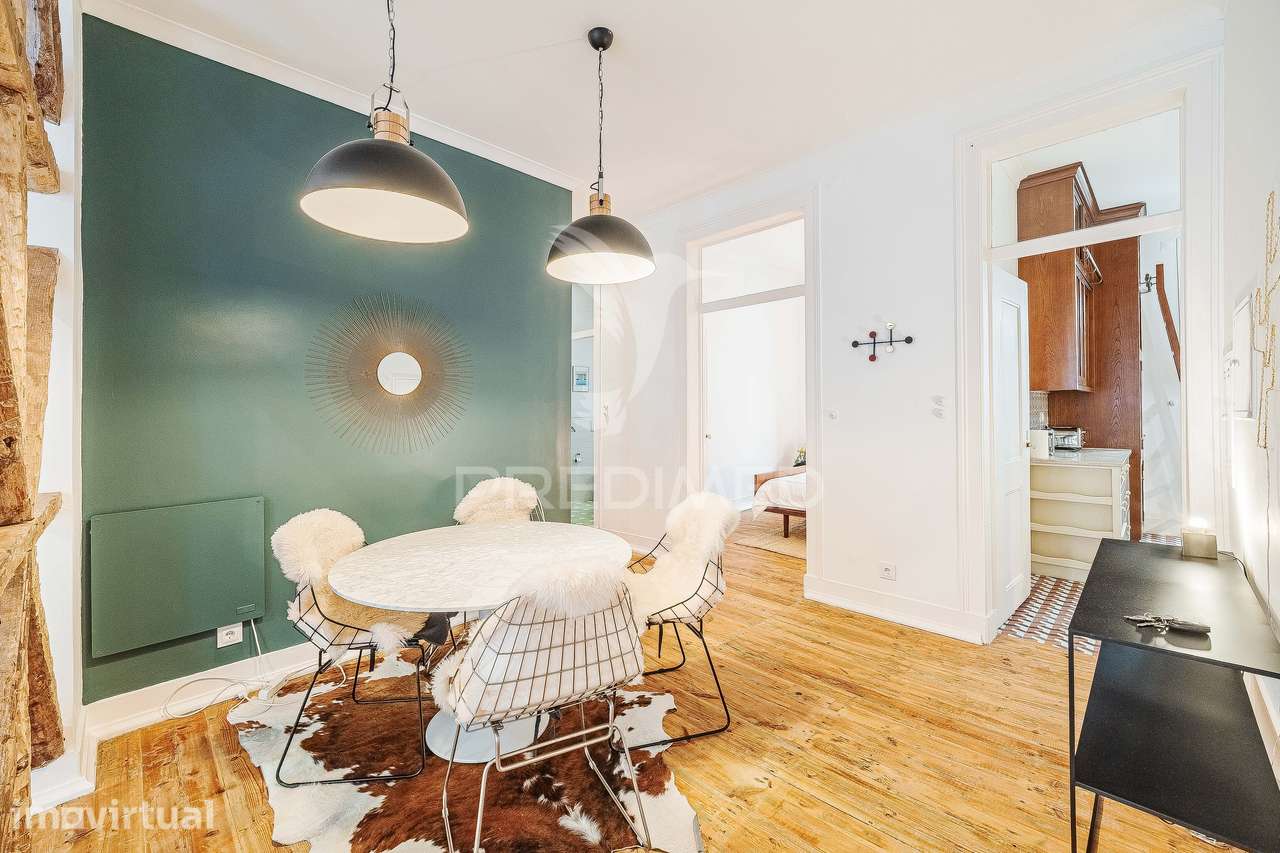 Apartamento T2 - Renovado e mobilado, (0pcional) para VENDA no Bair... - Grande imagem: 4/40