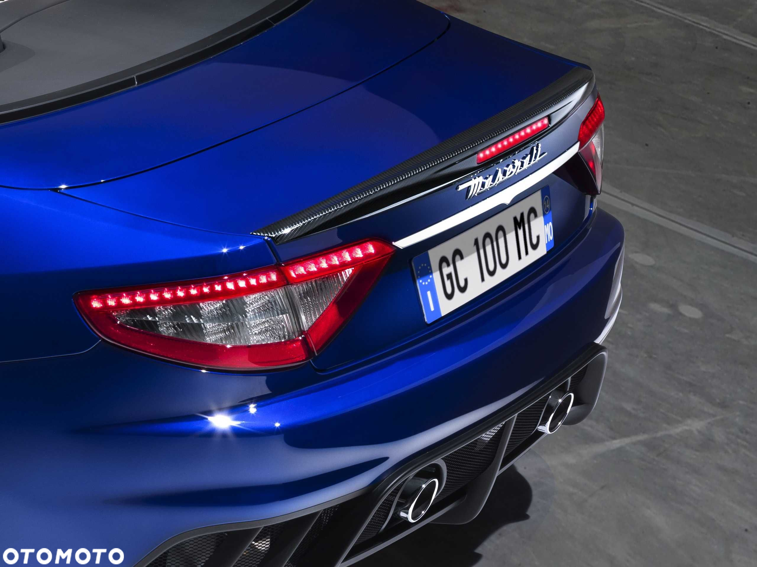 Maserati Granturismo, Grancabrio MC - spoiler lotka klapy OE - CARBON - 2