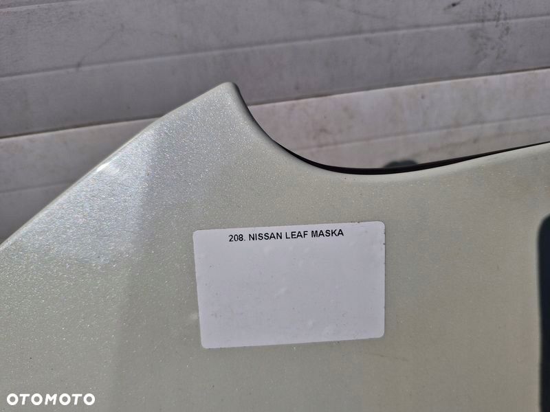 NISSAN LEAF I 1 MASKA POKRYWA SILNIKA PRZÓD PRZEDNIA - 2