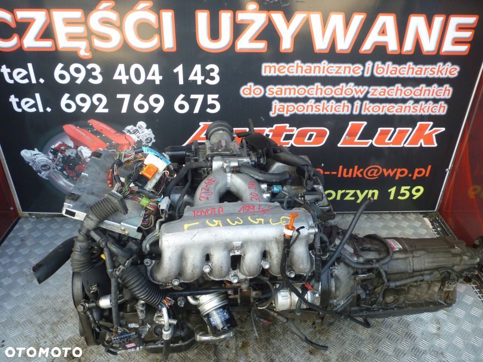 SILNIK TOYOTA 2JZ-GE 3.0 24V 179 TYS KOMPLET - 1