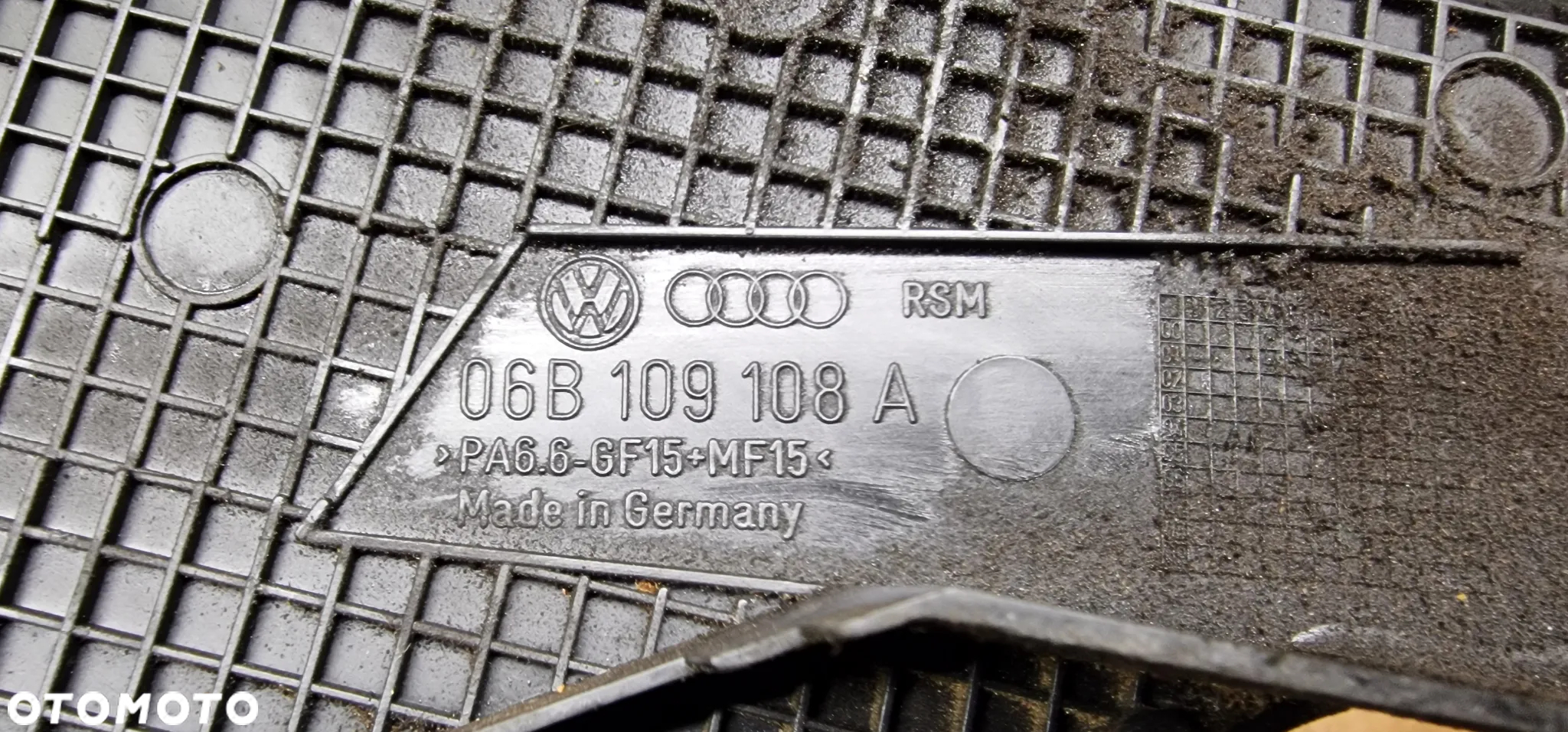 Osłona obudowa rozrządu Audi A4 B6 1.8T 06B109108A - 5