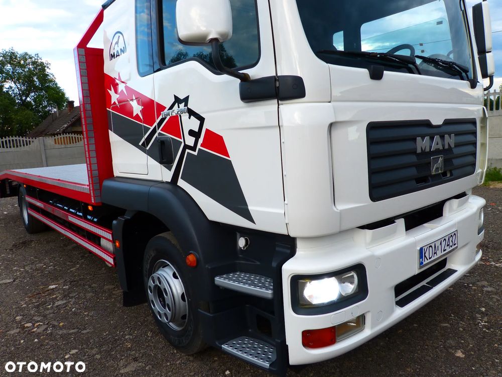 MAN TGM 15.280 POMOC DROGOWA / AUTOLAWETA/ SPECJALNY / EURO 5 / DMC 15.000 KG / ŁADOWNOŚĆ 8.500 KG /DŁ. 7.50 M - 21