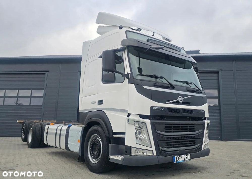 Volvo FM 500 6x2 do zabudowy laweta platforma beczka mleko niski przebieg! super stan - 32