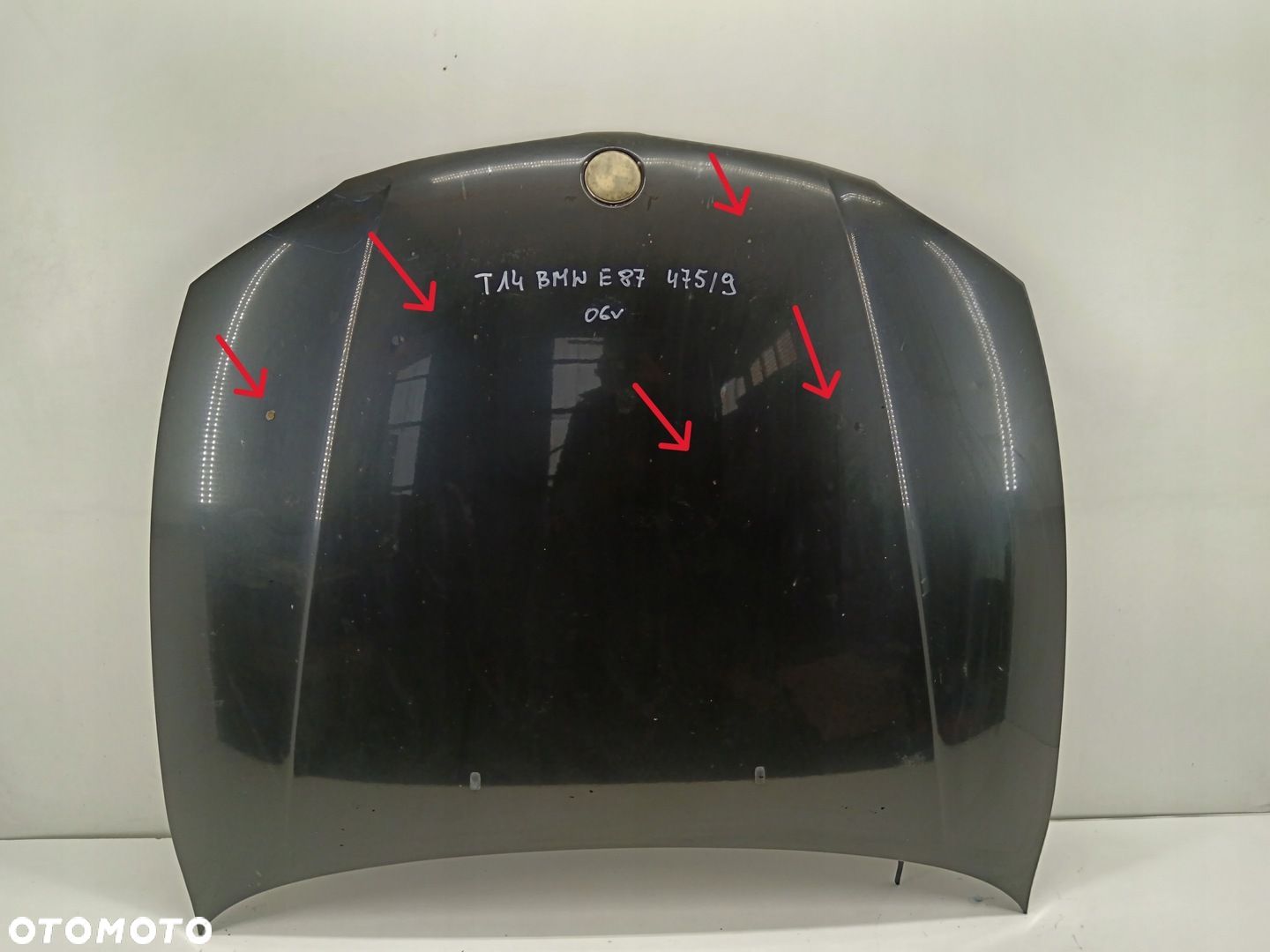 MASKA POKRYWA SILNIKA BMW 1 E81 E82 E87 E88 04-11 475/9 - 1