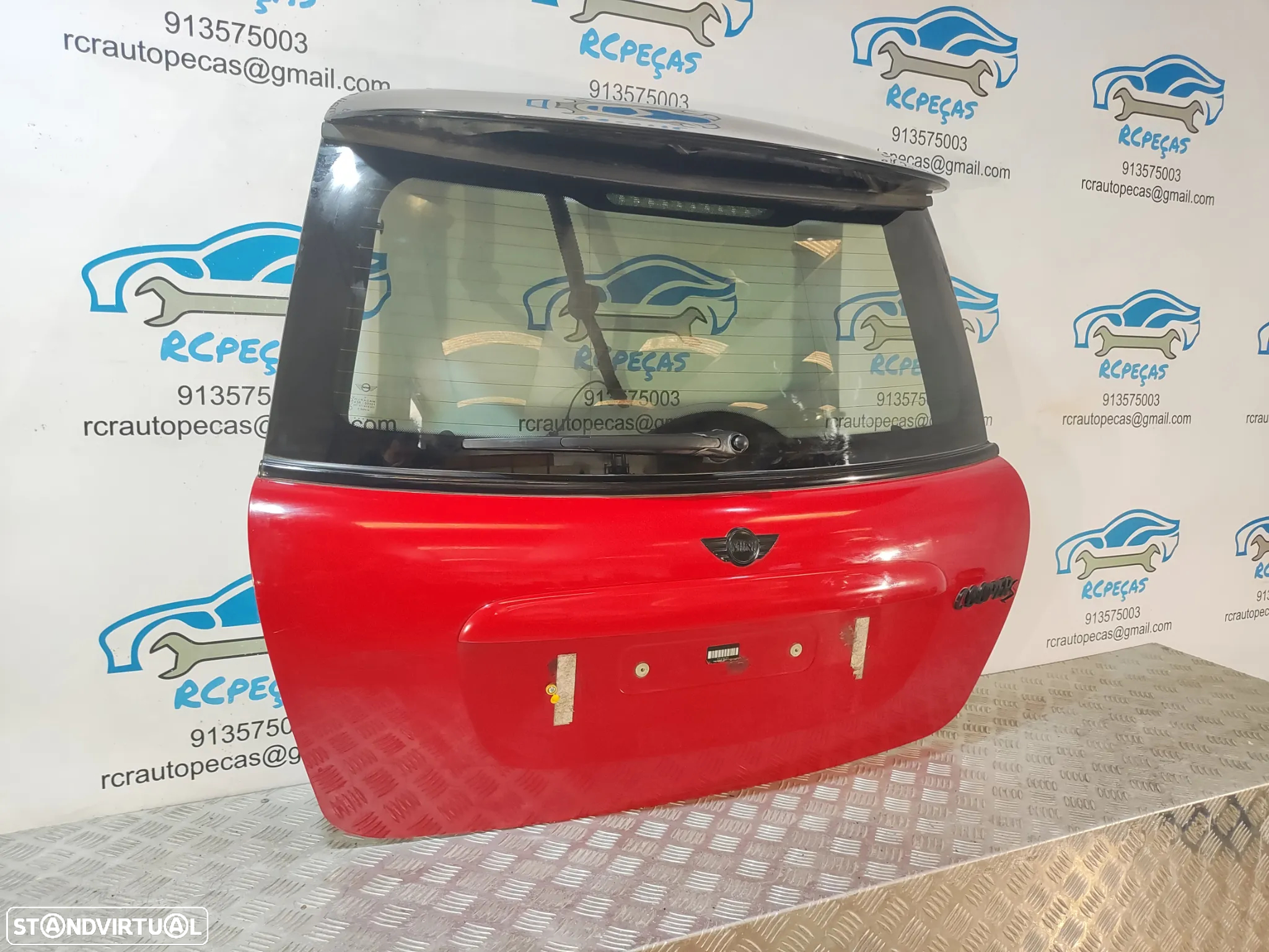 Tampa Porta Mala Mini R56 Cooper One Friso Spoiler 2006 - 2012 - 5