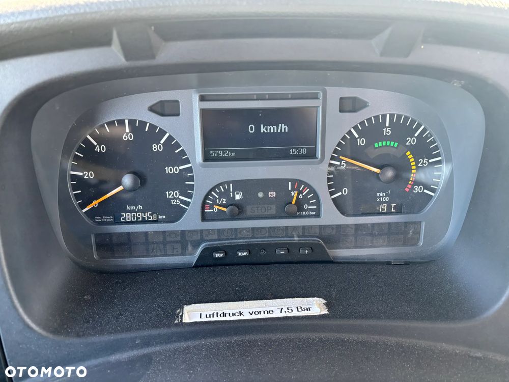 Mercedes-Benz AXOR 1828 4x4 blokady, biegi terenowe, oryginalna wywrotka Meiller kiper , hydraulika do wywrotu , zawieszenie resor, czołownica do pługa, klimatyzacja , webasto , elektryka - 26