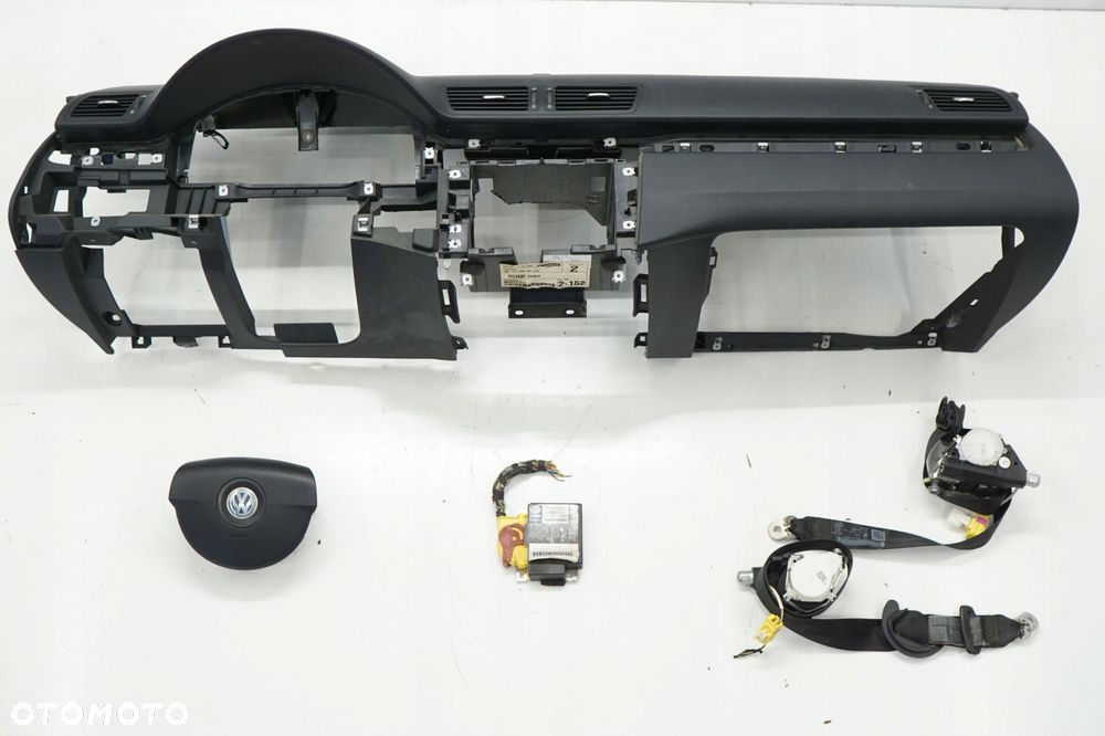 VW PASSAT B6 06R DESKA ROZDZIELCZA KOKPIT AIRBAG PASY 3C1857003QT - 1