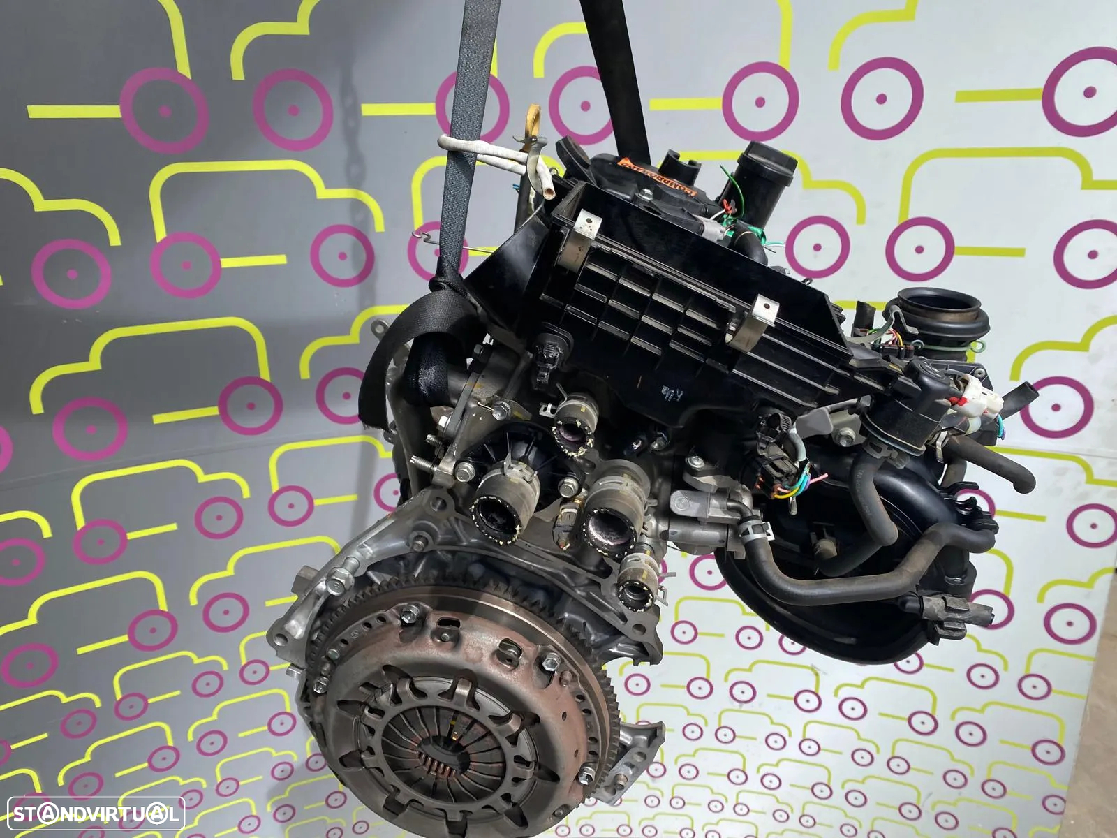 Motor TOYOTA AYGO (_B4_) 1.0 (KGB40) 1KR-FE 69 cv de 2018  NO-20351 - 3