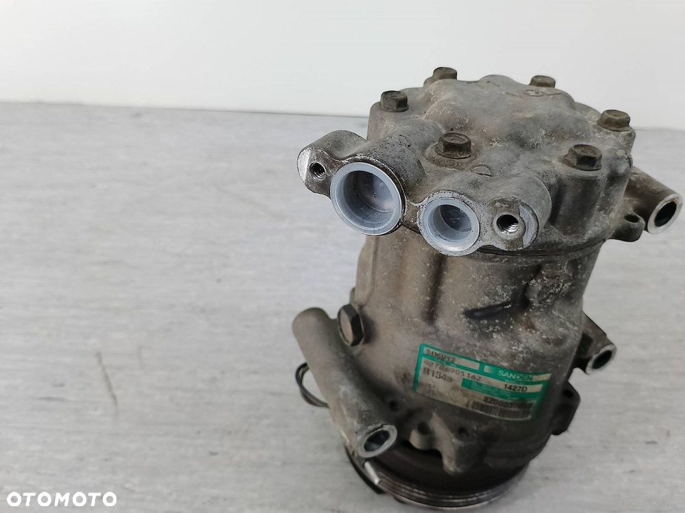 POMPA, SPRĘŻARKA KLIMATYZACJI RENAULT CLIO II LIFT 8200037058 SD6V12 1.2 - 3