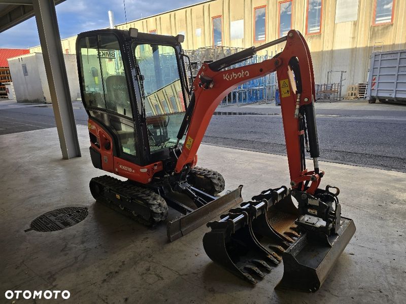Kubota Kubota KX018-4 , ROK 2023 ,  3 łyżki 300 mm 450 mm 700 mm 1 łyżka skośna 1000 mm. 1 rok gwarancji - 8