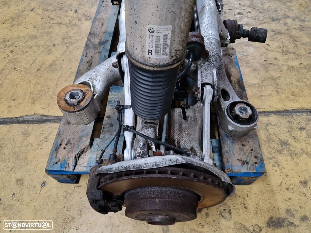 Eixo traseiro usado BMW SERIE 7 E65 730D travagem amortecedores braços diferencial transmissões - 3