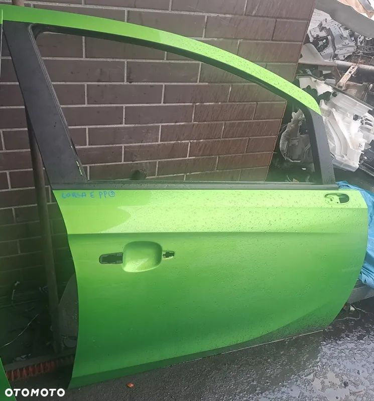 OPEL CORSA E 15r DRZWI PRAWY PRZÓD PRZEDNIE Z30P GOŁE - 1