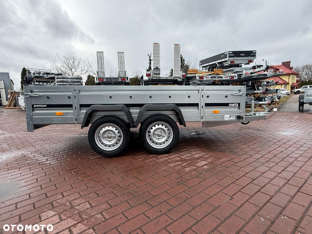 Martz Przyczepa Martz Premium 300/2 2 oś 300x150x40cm dwuosiowa DMC 750kg dostawa - 5