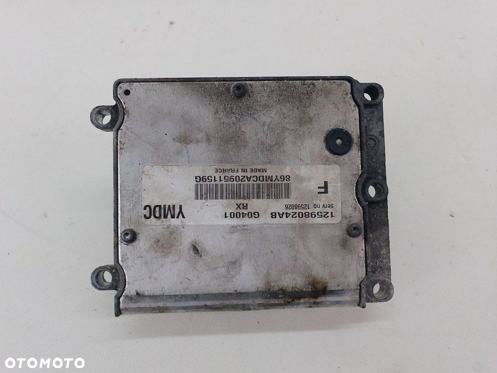 KOMPUTER, STEROWNIK FIAT CROMA 2005- 2.2 MPI 16V 55202645  12598024AB - 4