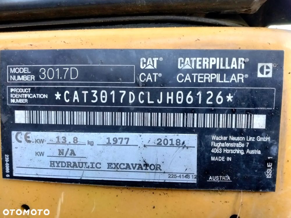 Caterpillar CAT 301.7D - 8