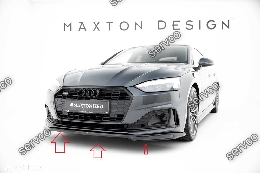 Prelungire bara fata Audi A5 F5 Facelift 2019-2024 v2 - Maxton Design - 5