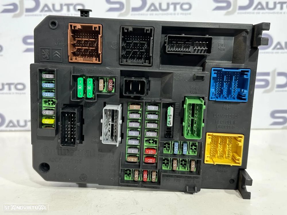 Caixa Fusíveis BSI - Peugeot 508 (2014) - 1