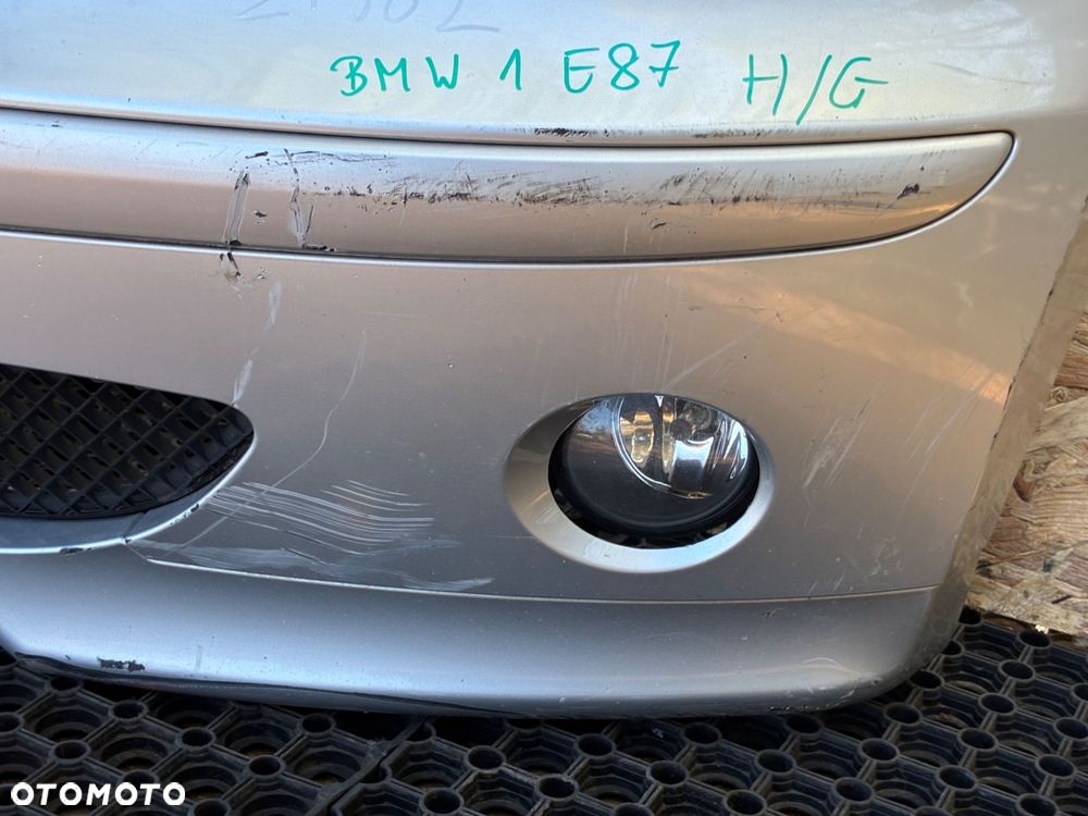 BMW 1 E87 ZDERZAK PRZÓD  PRZEDNI  HALOGEN NERKI GRILL KOMPLET - 4