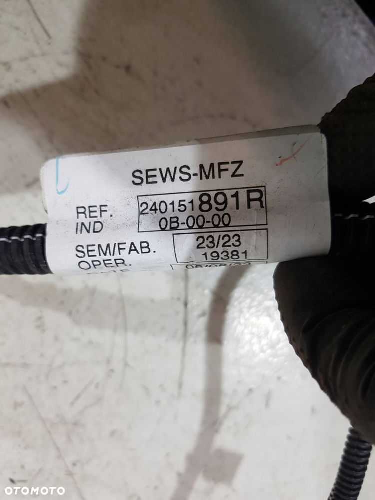 wiązka czujników parkowania pdc tył 240151891r renault clio v - 11