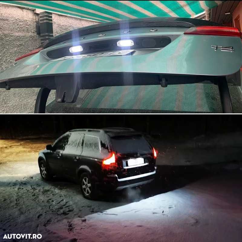 Set Lampi Numar LED Portbagaj Volvo XC90 XC70 XC60 S40 60 V70 C70 X50 - 4