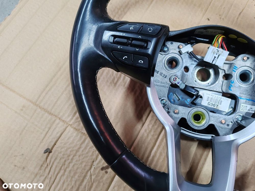 Kierownica skórzana grzana ładny stan 56130-h8000 KIA Picanto III 17- - 13