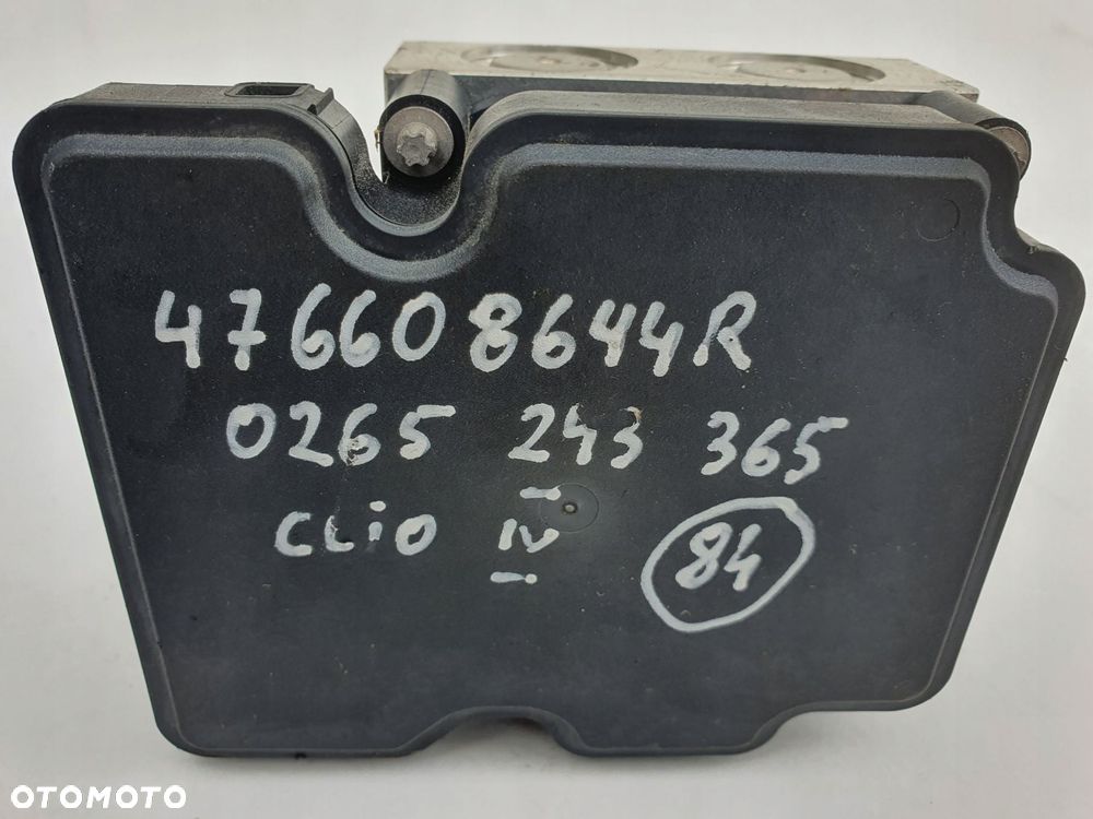 Renault Clio IV POMPA ABS Sterownik 476608644R 0265243365 - 2
