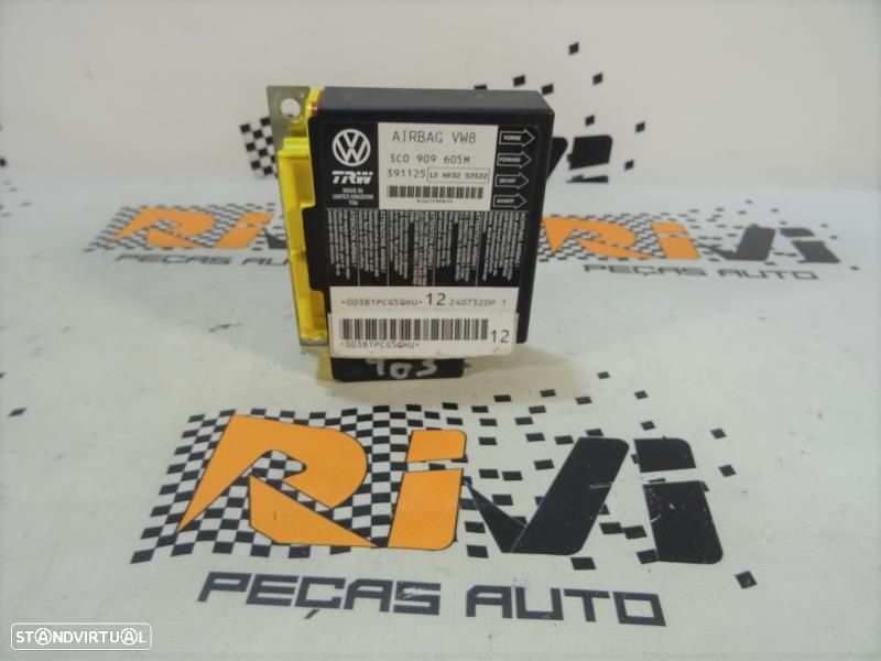 Centralina De Airbags Volkswagen Passat (3C2)  3C0909605m / 3C0 909 60 - 1