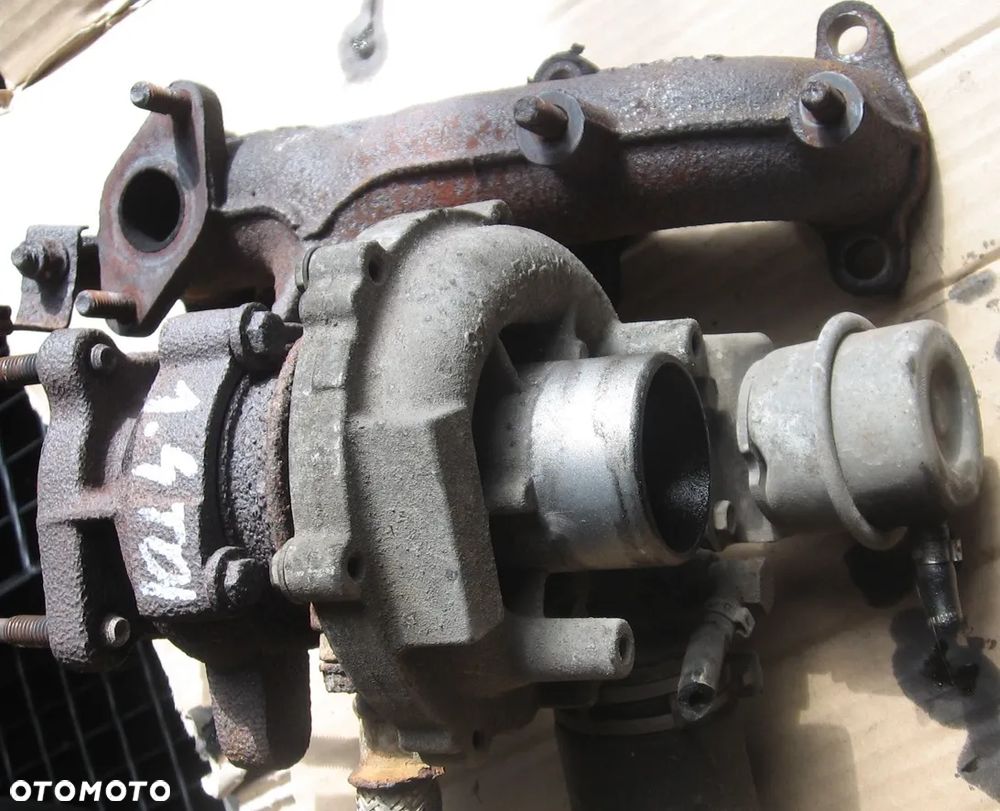 turbo sprężarka POLO FABIA 1.4 TDI volkswagen skoda turbina 3 cylindry traktor - 3