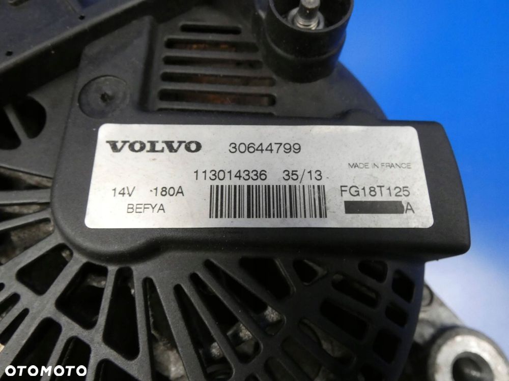 VOLVO V40 II S60 II V60 1.6 D2 FORD ALTERNATOR - 3