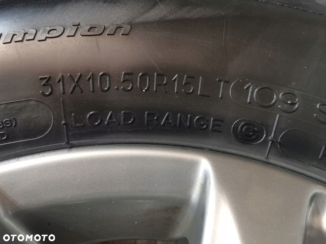 4x OPONY BF GOODRICH ALL-TERRAIN T/A 265/75R15 - 10