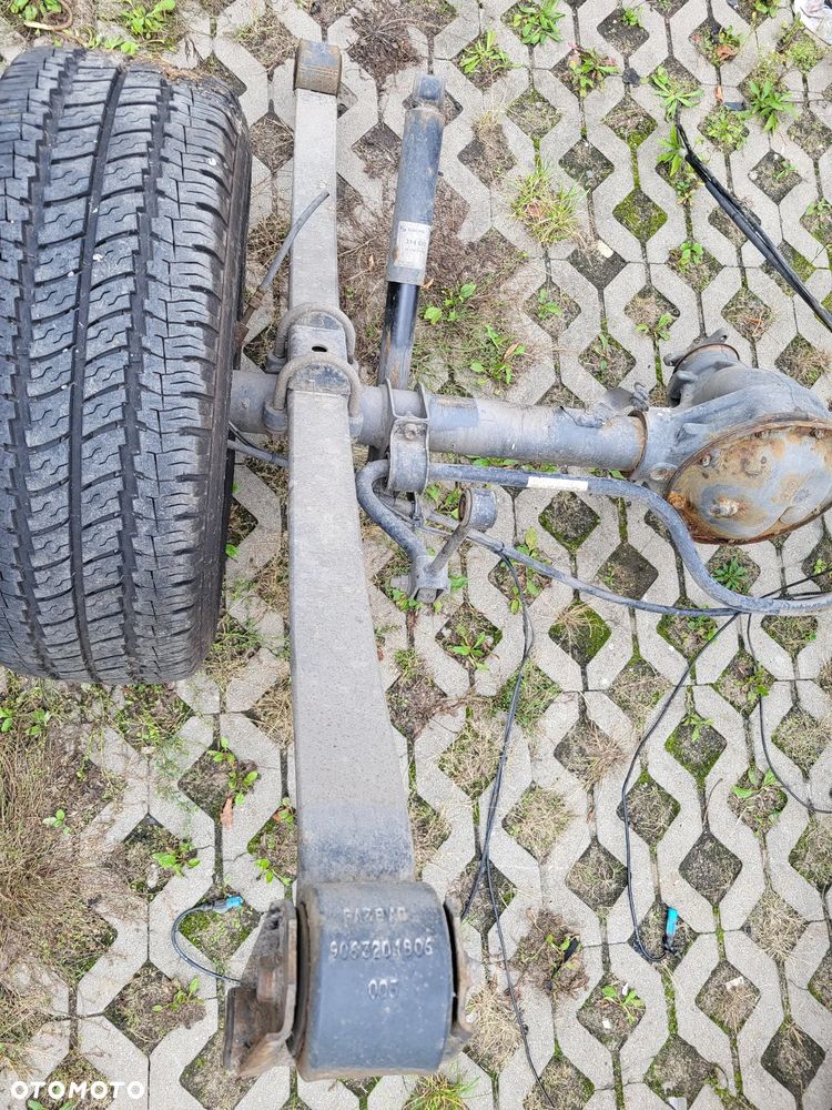 MERCEDES SPRINTER W906 RESOR RESORY TYŁ TYLNY POJEDYNCZY JEDNO PIÓRO 9063201806 KOMPLET - 2