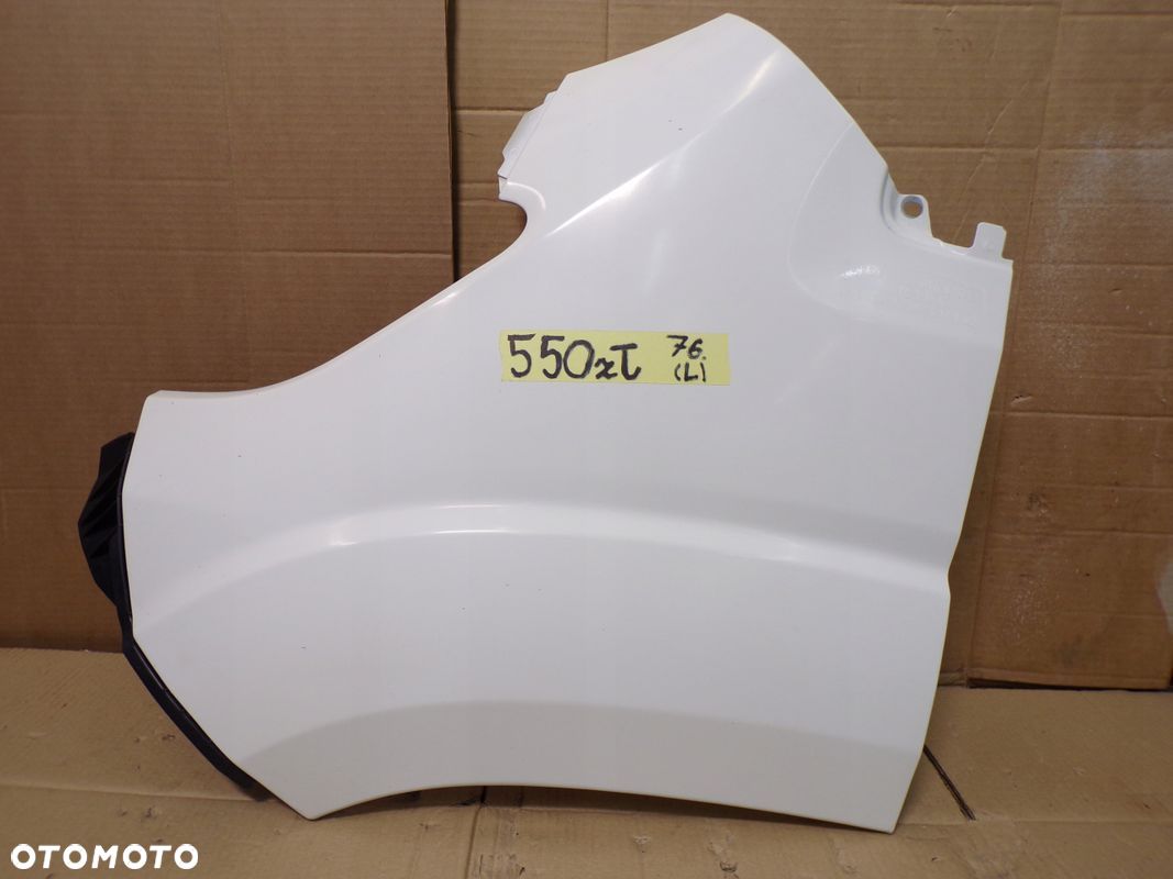 DUCATO BOXER JUMPER Lift 14- BŁOTNIK PRZEDNI PRZÓD LEWY BIAŁY - 1