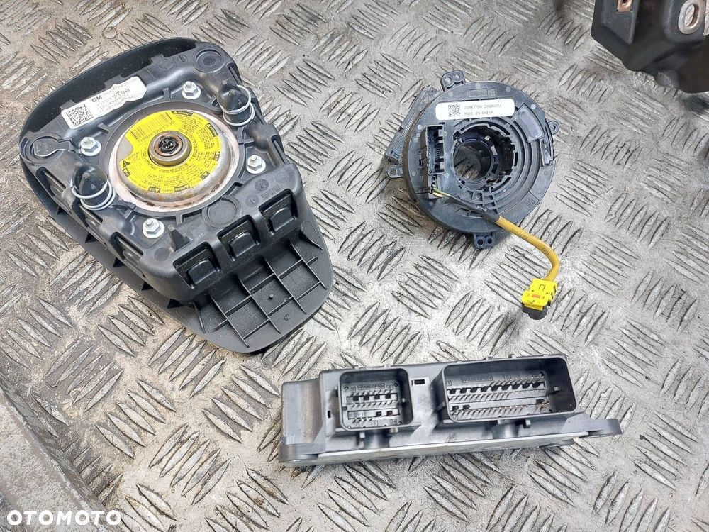 ZESTAW AIRBAG POSTRZAŁOWY KOKPIT OPEL ASTRA J 13301067 13299780 - 8