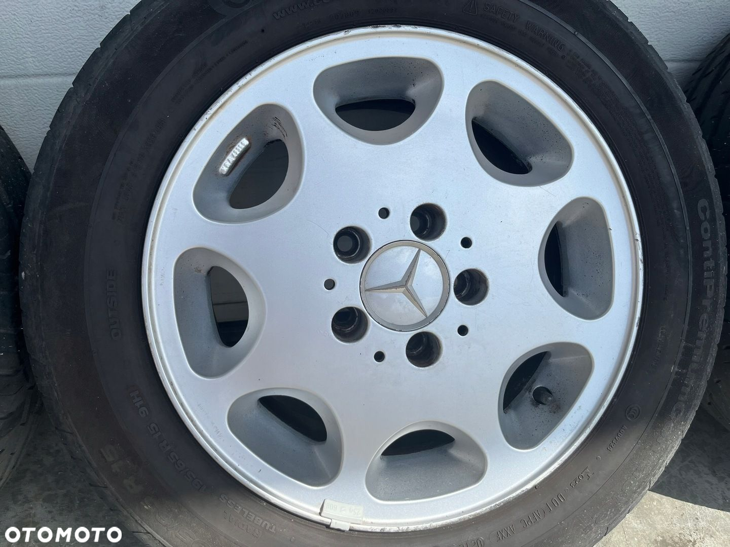 FELGI ALUMINIOWE ALUFELGI 15 MERCEDES W124 ET36 7Jx15 5X112 - 4