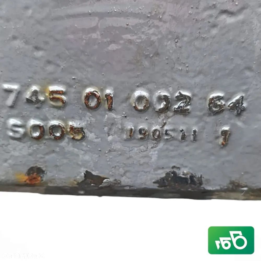 Przedni most 74506601029 Dana 745/143-001 Fendt 711 Favorit - 8