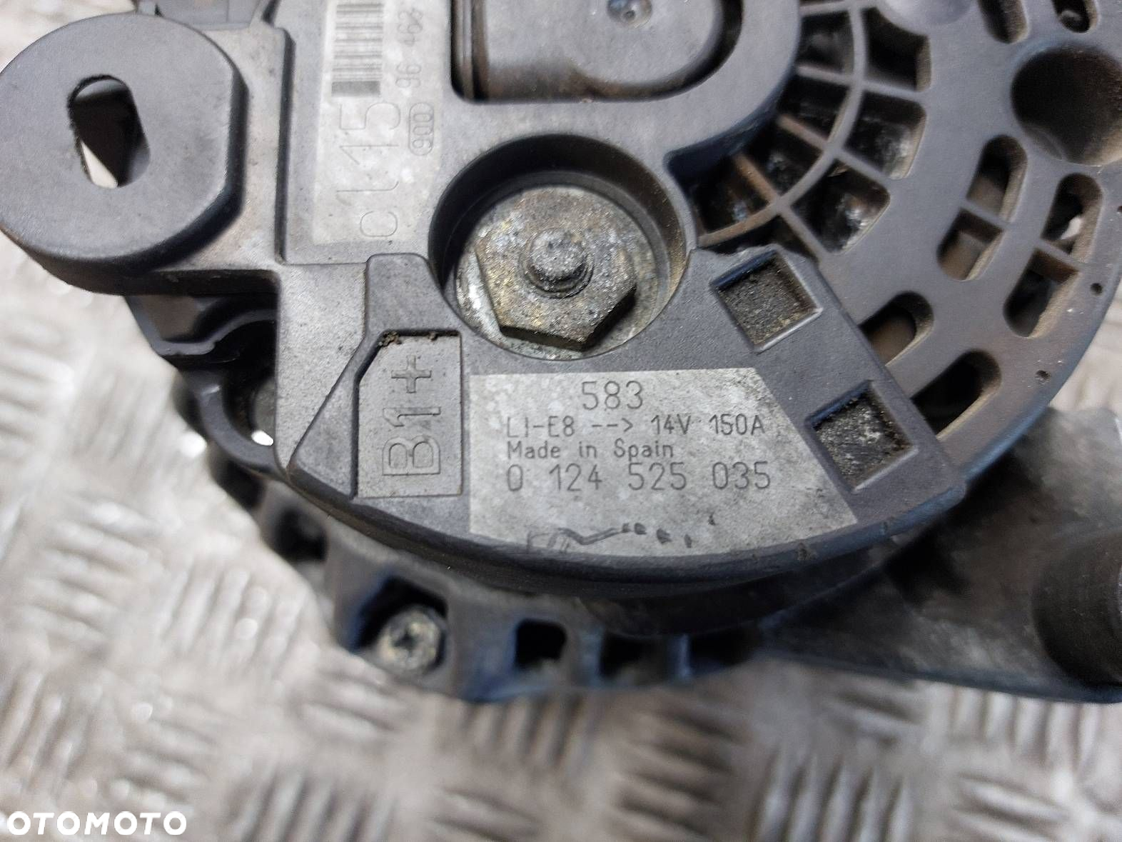 ALTERNATOR CITROEN C4 I 1.6 HDI 9646321880 0124525035 - 7